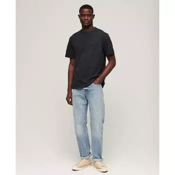 Футболка Superdry Contrast Stitch Pocket Short Sleeve Round Neck, серый