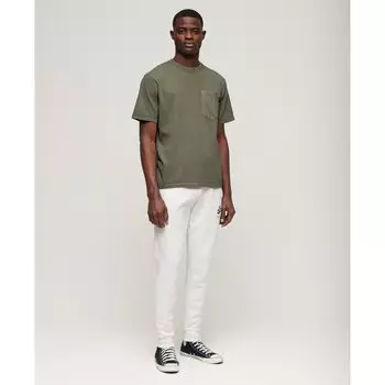 Футболка Superdry Contrast Stitch Pocket Short Sleeve Round Neck, зеленый