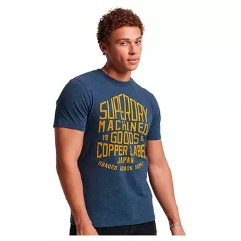 Футболка Superdry Cooper Label Workwear, синий
