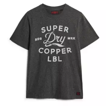 Футболка Superdry Copper Label Workwear, серый