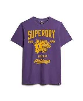 Футболка Superdry, цвет Aubergine
