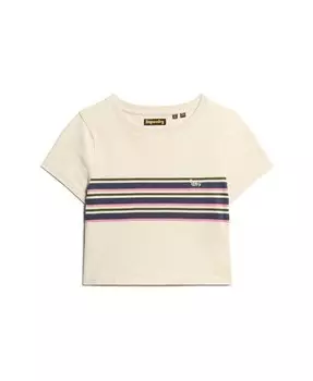Футболка Superdry, цвет Pastel Yellow