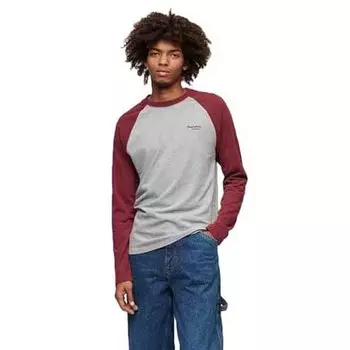 Футболка Superdry Essential Baseball, серый