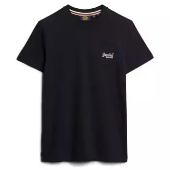 Футболка Superdry Essential Contrast Embroidered, черный