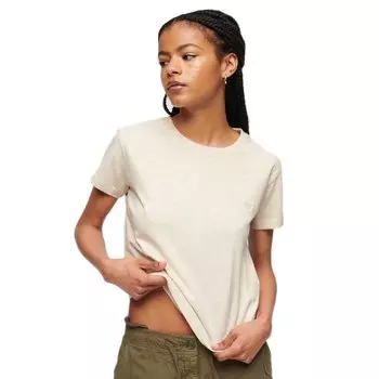Футболка Superdry Essential Logo 90S Short Sleeve Round Neck, бежевый