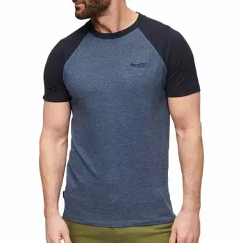 Футболка Superdry Essential Logo Baseball, серый