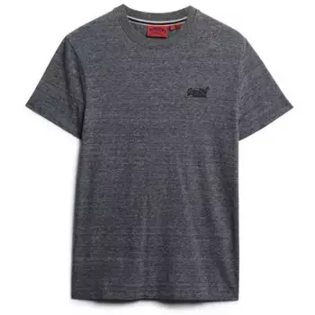 Футболка Superdry Essential Logo Embroidered, серый