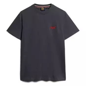 Футболка Superdry Essential Logo Embroidered, серый