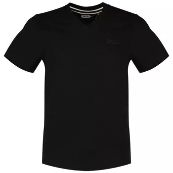 Футболка Superdry Essential Logo Embroidered Short , черный