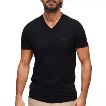 Футболка Superdry Essential Logo Embroidered Short , черный