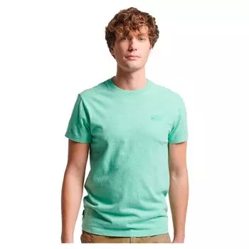 Футболка Superdry Essential Logo Embroidered, зеленый