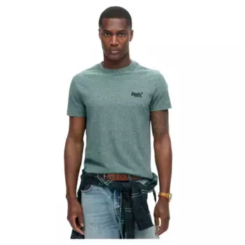 Футболка Superdry Essential Logo Embroidered, зеленый