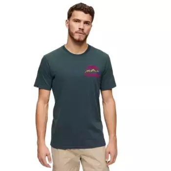 Футболка Superdry Great Outdoor Chest Graphc, синий