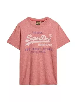 Футболка Superdry, красный