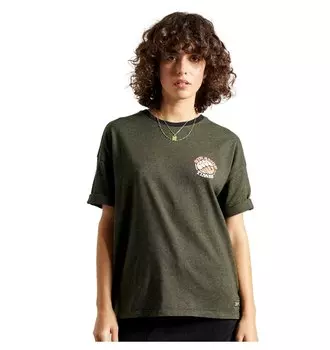 Футболка Superdry Military Narrative Boxy, зеленый