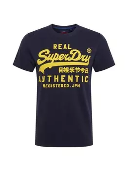 Футболка Superdry, морской синий