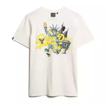 Футболка Superdry New York Vl Graphic, белый