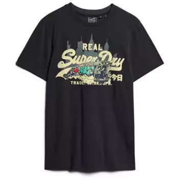 Футболка Superdry New York Vl Graphic, черный