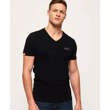Футболка Superdry Orange Label Vintage Embroidered, черный
