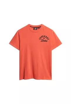 Футболка Superdry, оранжевый