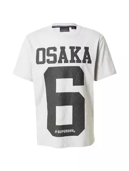 Футболка Superdry Osaka, светло-серый