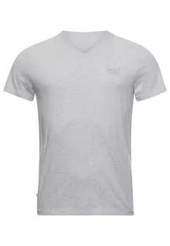 Футболка Superdry, пестрый серый