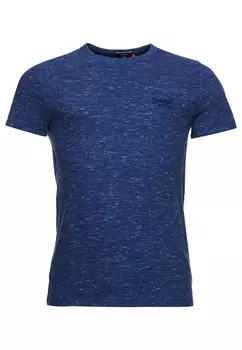 Футболка Superdry, пестрый синий