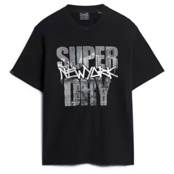 Футболка Superdry Photographic Skate Loose, черный