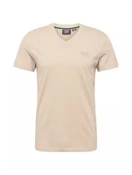 Футболка Superdry, пятнистый бежевый