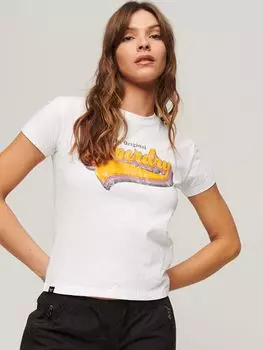 Футболка Superdry Rainbow 90s, оптика