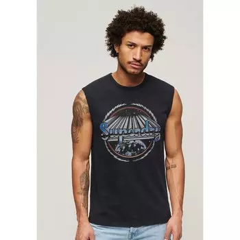 Футболка Superdry Rock Graphic Band , черный