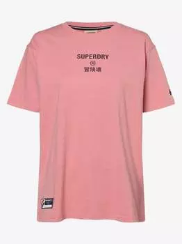 Футболка Superdry, розовый