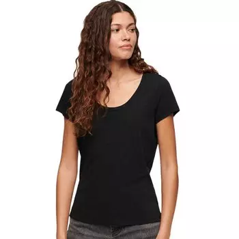 Футболка Superdry Scoop Neck, черный