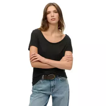 Футболка Superdry Scoop Neck, черный