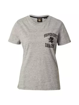 Футболка Superdry Shirt Chinese New Year, пятнистый серый
