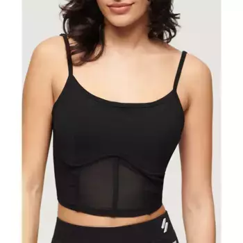 Футболка Superdry Sport Tech Corset, черный