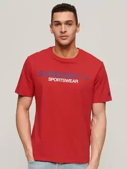 Футболка Superdry Sportswear, Rebel Red
