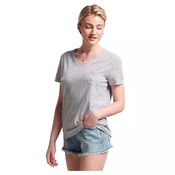 Футболка Superdry Studios Pocket V Neck, белый