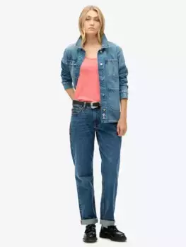 Футболка Superdry Studios Scoop Neck, цвет sugar/coral