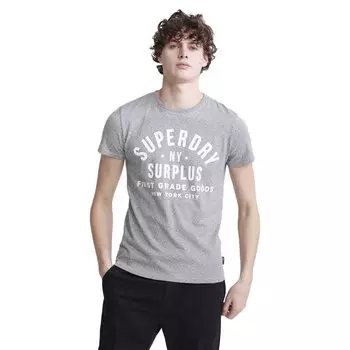 Футболка Superdry Surplus Goods Classic Graphic, серый