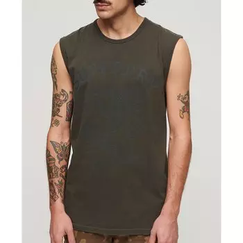 Футболка Superdry Tattoo Graphic , коричневый