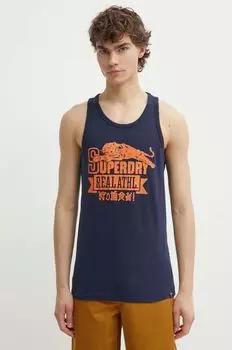 Футболка Superdry, темно-синий