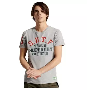 Футболка Superdry Track&Field Graphic 185, серый