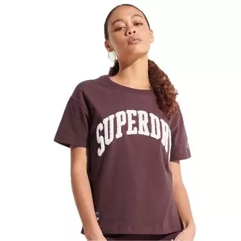 Футболка Superdry Varsity Arch Boxy, красный