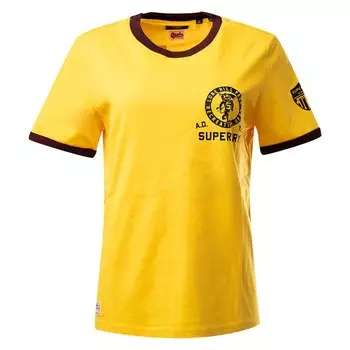 Футболка Superdry Vintage Athletic Ringer, желтый