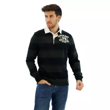 Футболка Superdry Vintage Athletic Rugby, черный