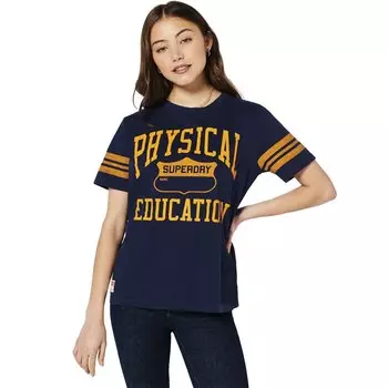 Футболка Superdry Vintage Athletic Stripe, синий