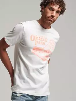 Футболка Superdry Vintage City Souvenir, экрю