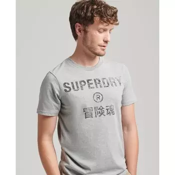 Футболка Superdry Vintage Corp Logo, серый