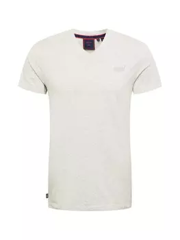 Футболка Superdry VINTAGE LOGO EMB VEE TEE, серый